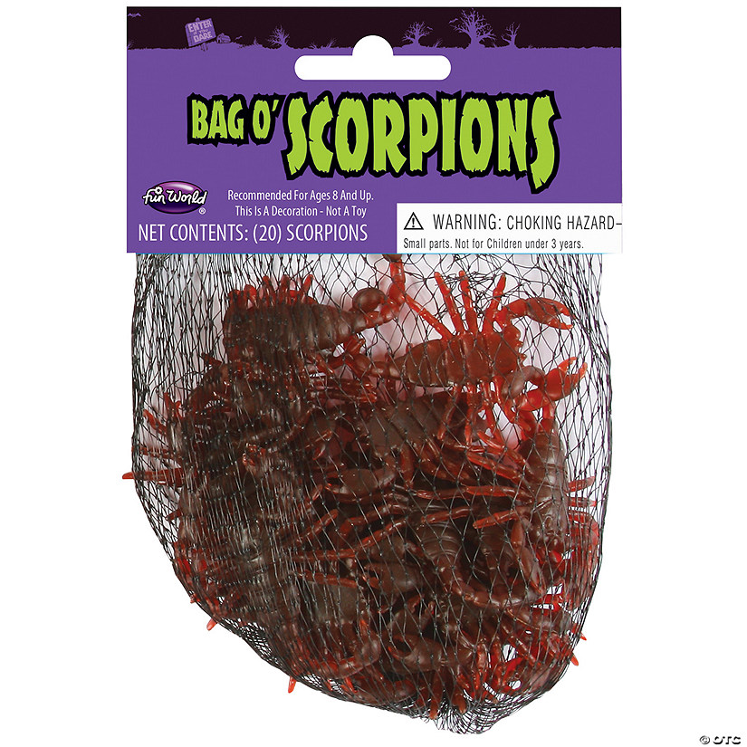 Bag of Scorpions Decoration - 20 Pc. Image