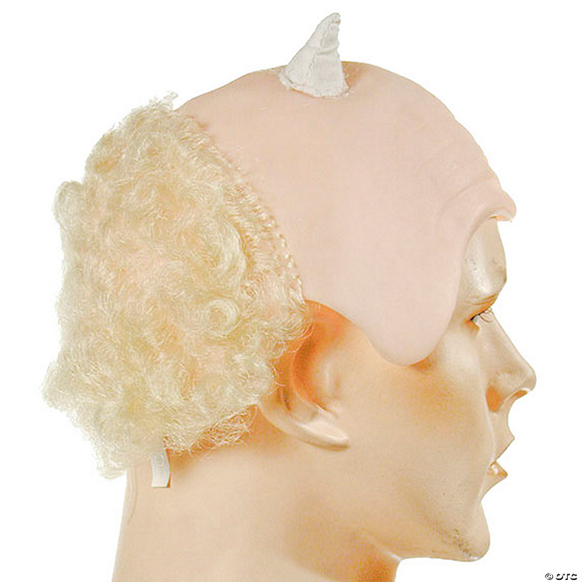Bald And Horned Headpiece Halloween Express