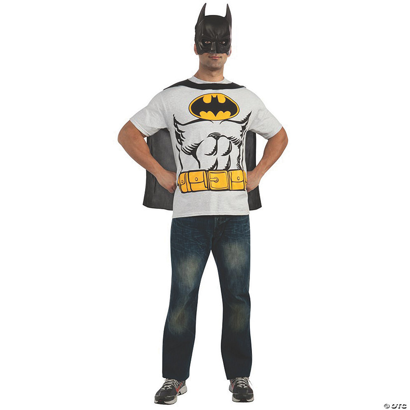 Batman T-Shirt Adult Men&#8217;s Costume Image