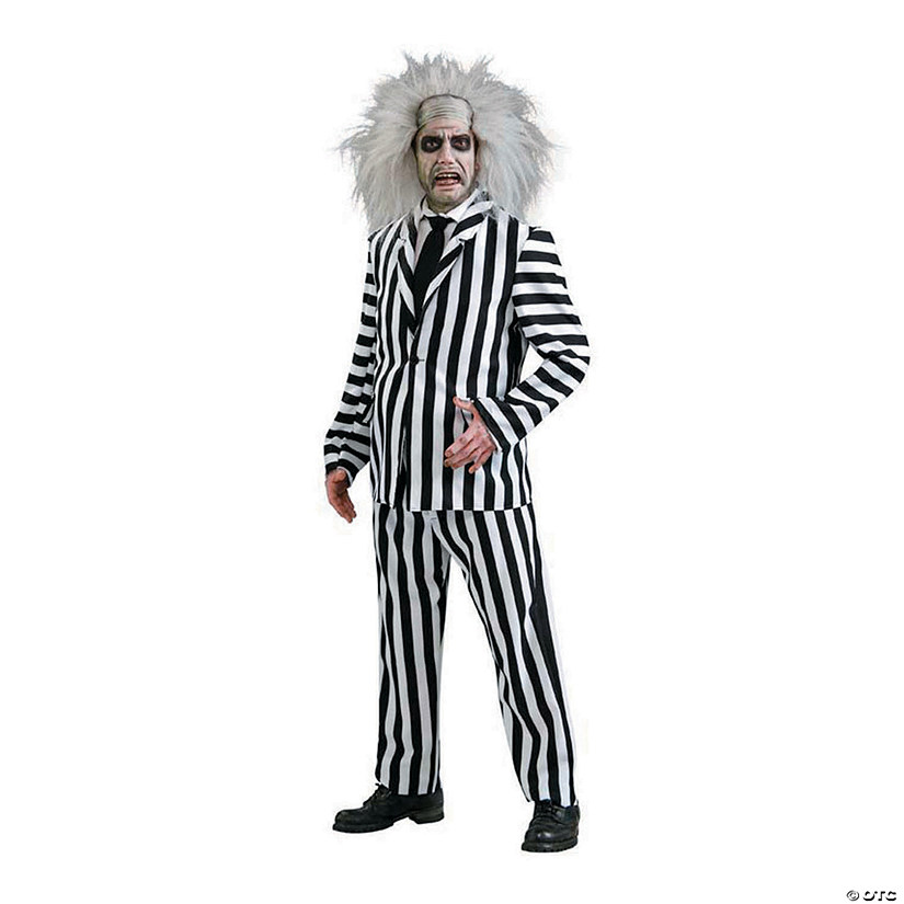 Beetlejuice Deluxe Adult Men’s Costume Halloween Express