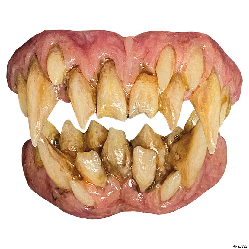 Bitemares Horror Teeth Halloween Demon Plastic Teeth Costume Accessory Image