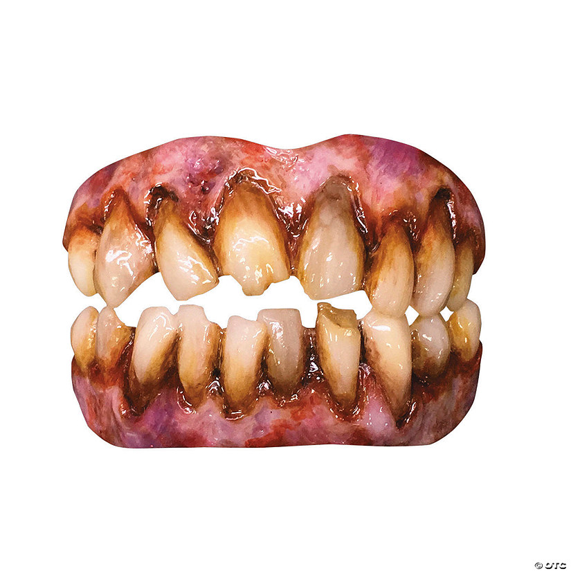 Bitemares Horror Teeth Zombie Teeth Costume Accessory Image