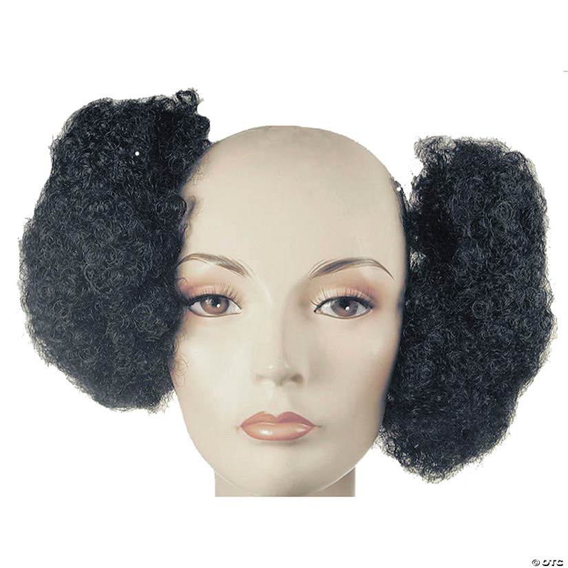 Black Afro Puffs Wig - Set of 2 Image