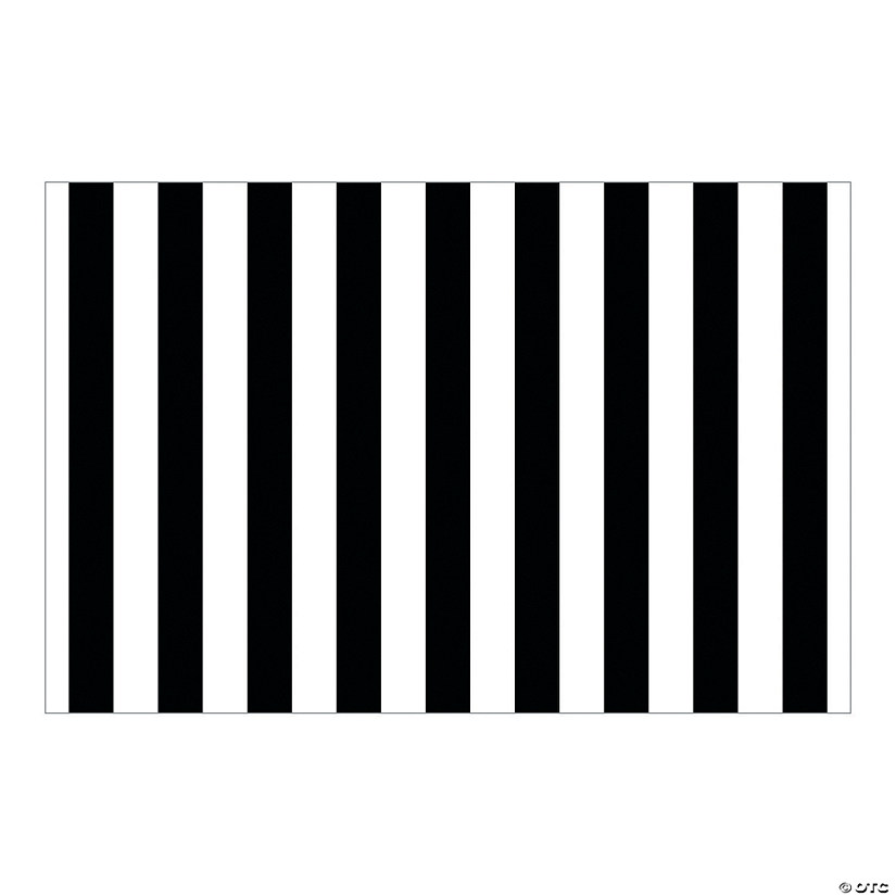 Black &amp; White Backdrop - 3 Pc. Image