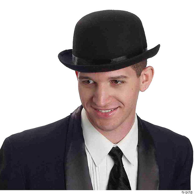 Black Derby Hat Image