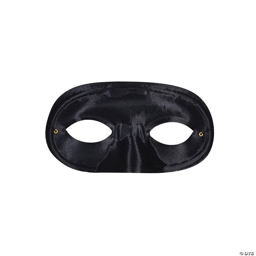 Black Domino Half Mask Image
