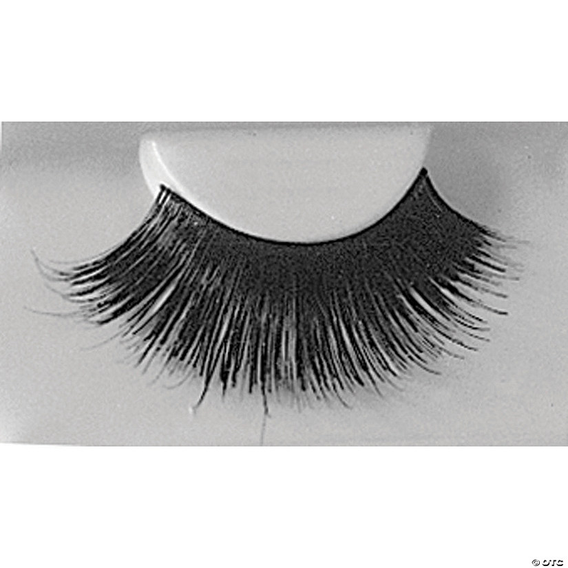 Black Eyelashes with Adhesive 199 Image