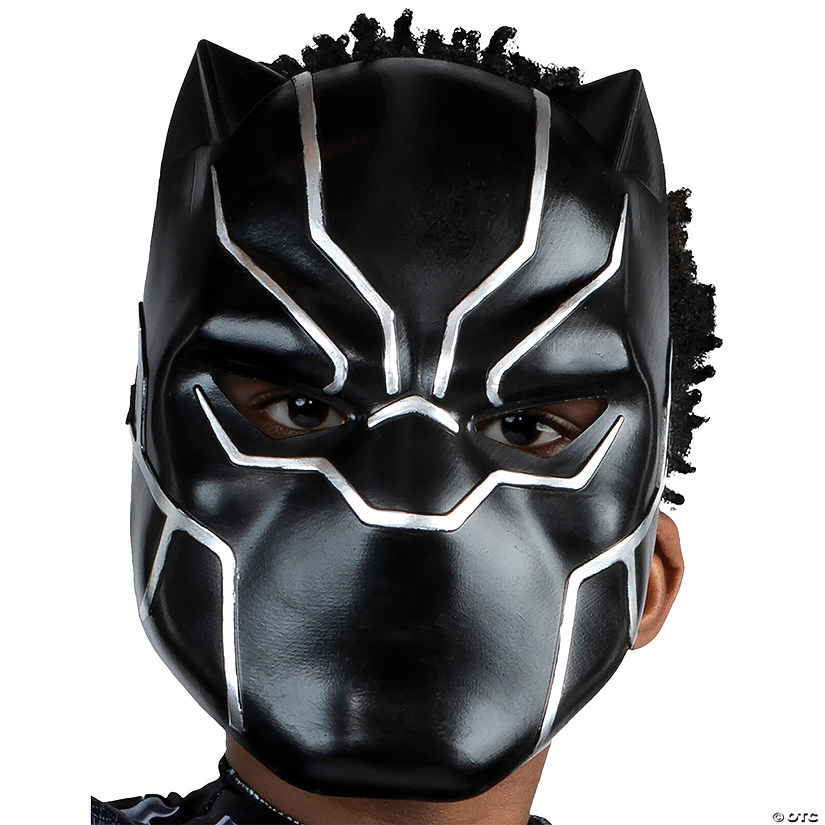 Black Panther Child 1/2 Mask Image