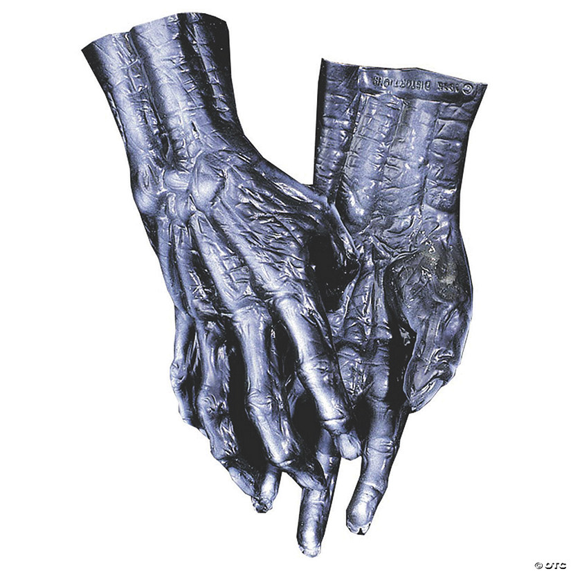 Black Skeleton Hands for Adults Image