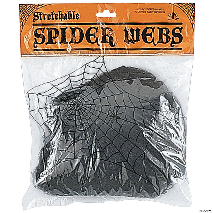 Black Spider Webs Image