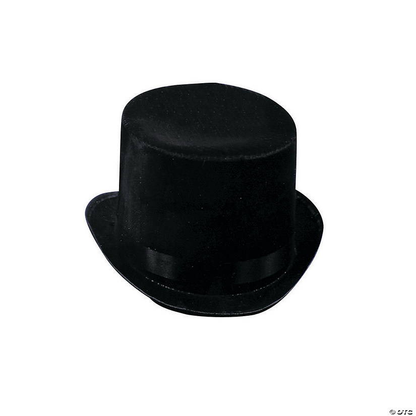Black Trans Silk Top Hat Image