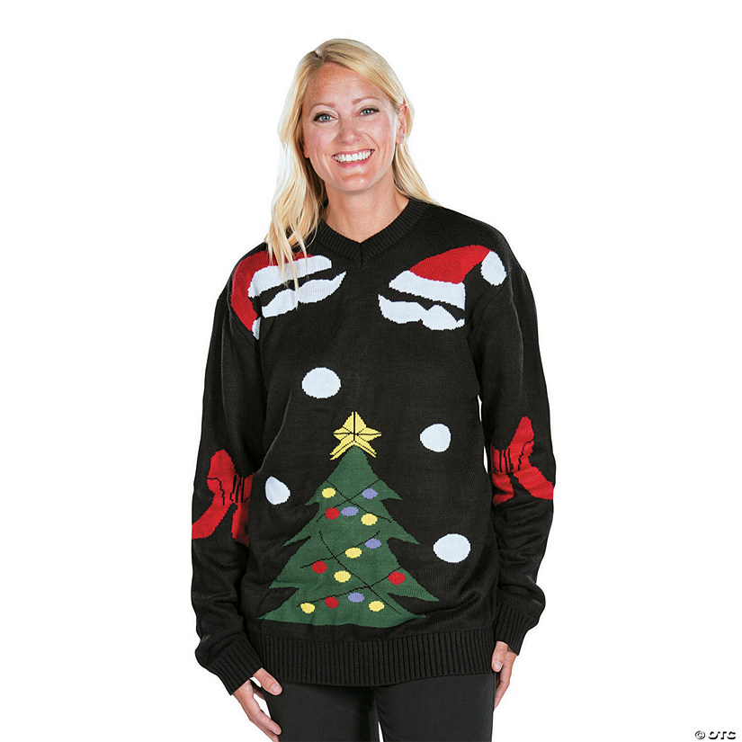 Black Ugly Christmas Sweater Image