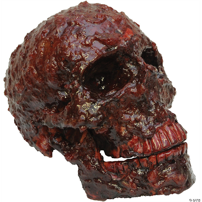 Bloody Scabs Skull Prop Image