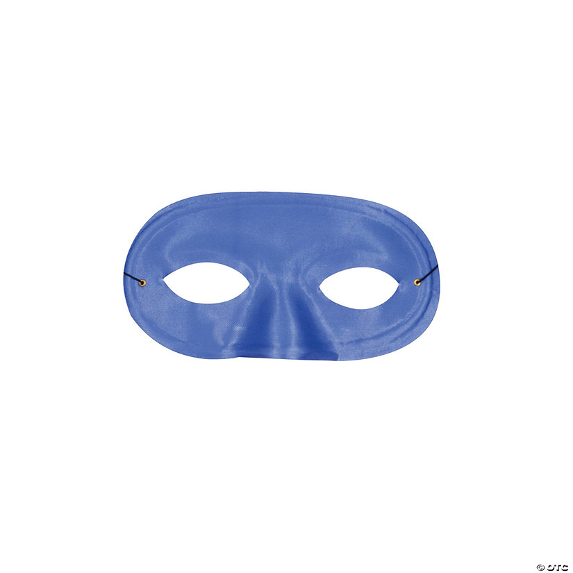 Blue Domino Half Mask Image