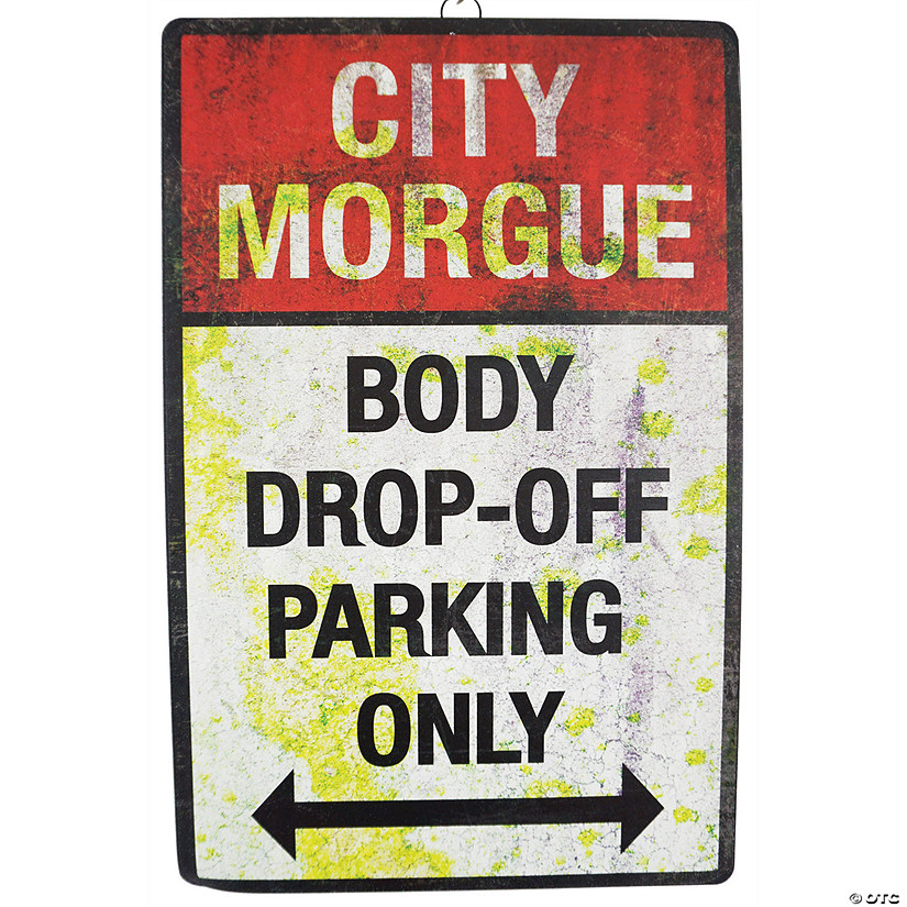 Body Drop Off Parking Sign Image