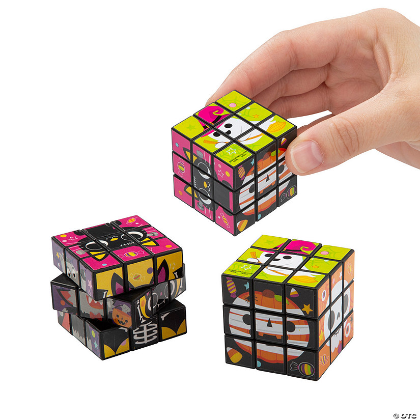 Boo Crew Mini Puzzle Cubes - 12 Pc. Image