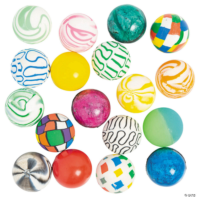 Bouncy Ball Assortment - 48 Pc. Image