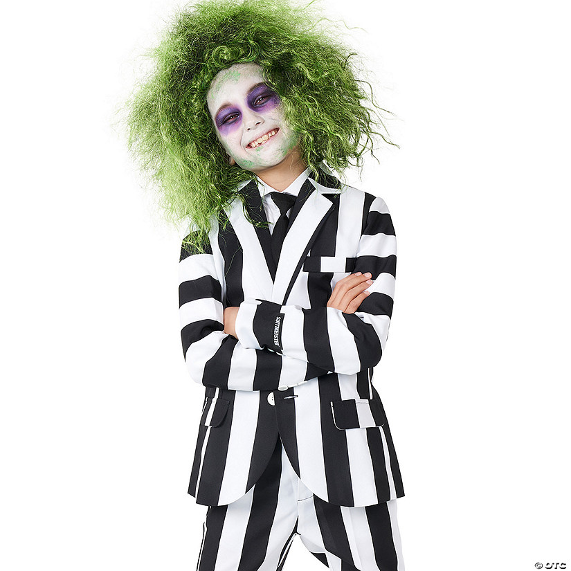 Boy&amp;#8217;s Beetlejuice&amp;#8482; Suit Costume Image