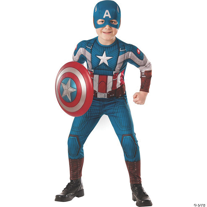 Boy&#8217;s Captain America&#8482; Costume - Large Image