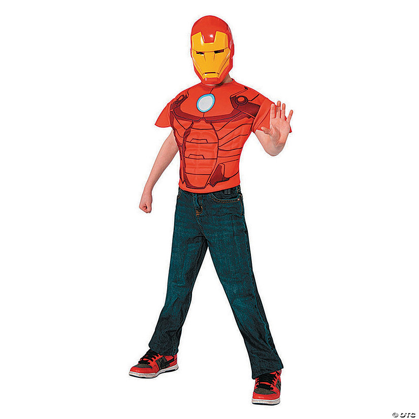 Boy&#8217;s Iron Man&#8482; Top Costume Image