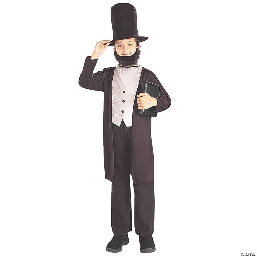 Boy's Abraham Lincoln Costume - Medium Image