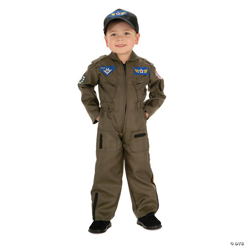 Boy's Air Force Fighter Pilot Costume Image