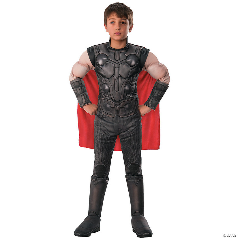 Boy's Avengers Endgame Deluxe Thor Costume Image