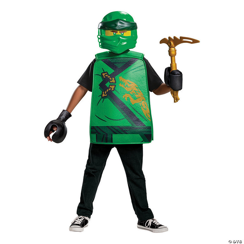 Boy's Basic Lego Ninjago Lloyd Legacy Costume Image