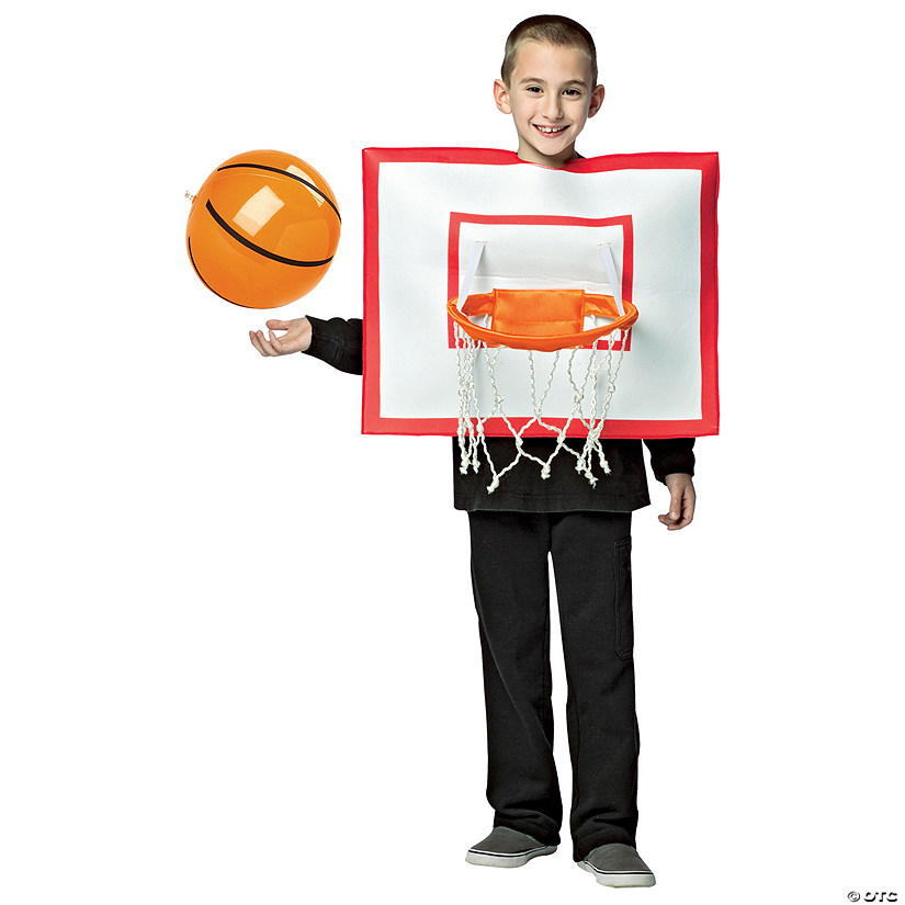 Boy's Basketball Hoop Costume Image