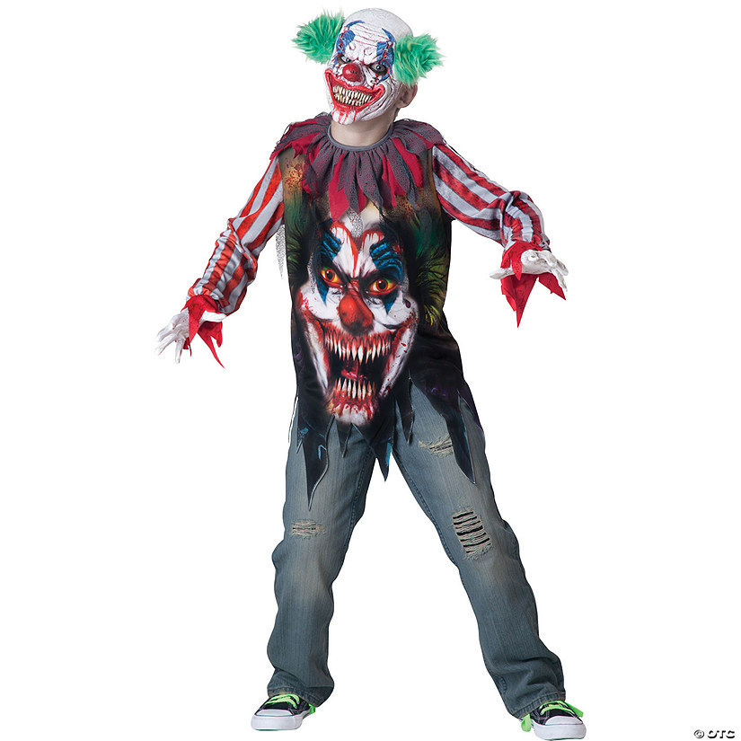 Boy's Big Top Terror Costume Image