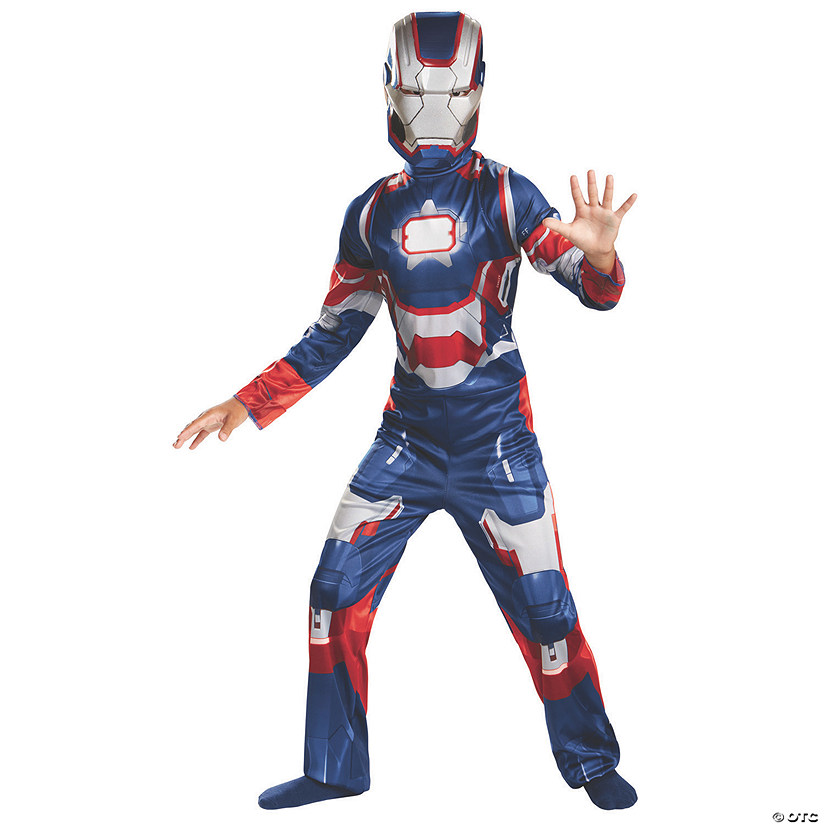 Boy's Classic Iron Patriot Costume - Large Image