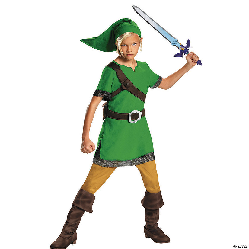 Boy's Classic Legend of Zelda&#8482; Link Costume - Small 4-6 Image