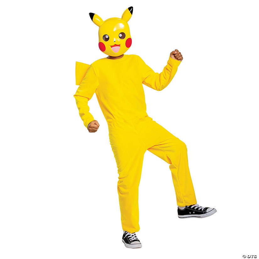 Boy's Classic Pok&#233;mon Pikachu Costume Image