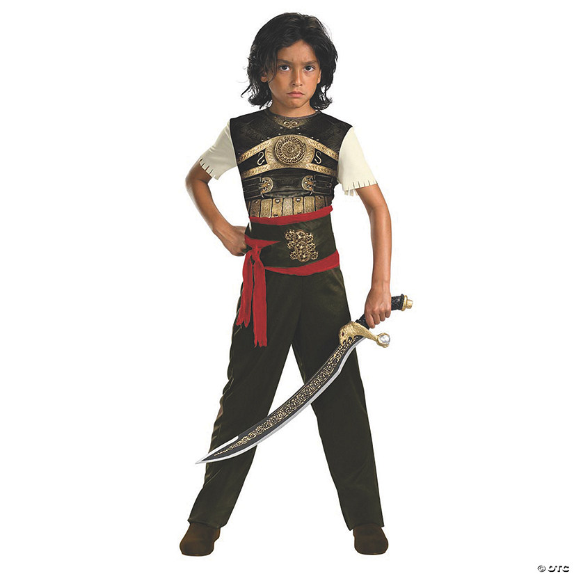 Boy's Classic Prince of Persia Dastan Costume - Large Image