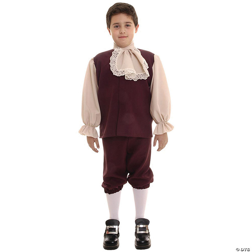 Boy's Colonial Costume Medium Halloween Express