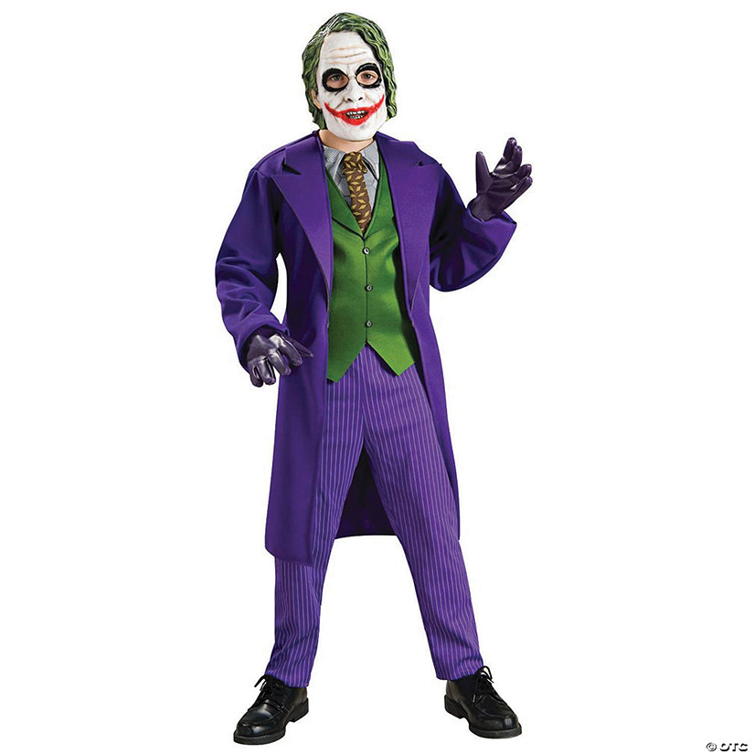 Boy's Deluxe Batman&#8482; Joker Costume - Small Image