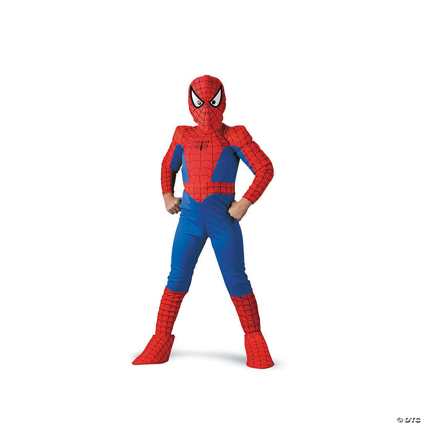Boy's Deluxe Comic Spider-Man&#8482; Costume - Extra Large Image