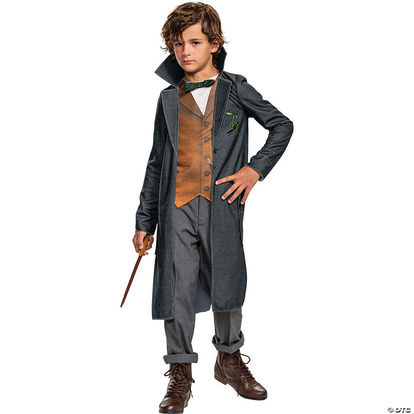 Boy's Deluxe Harry Potter Newt Scamander Costume - Medium Image