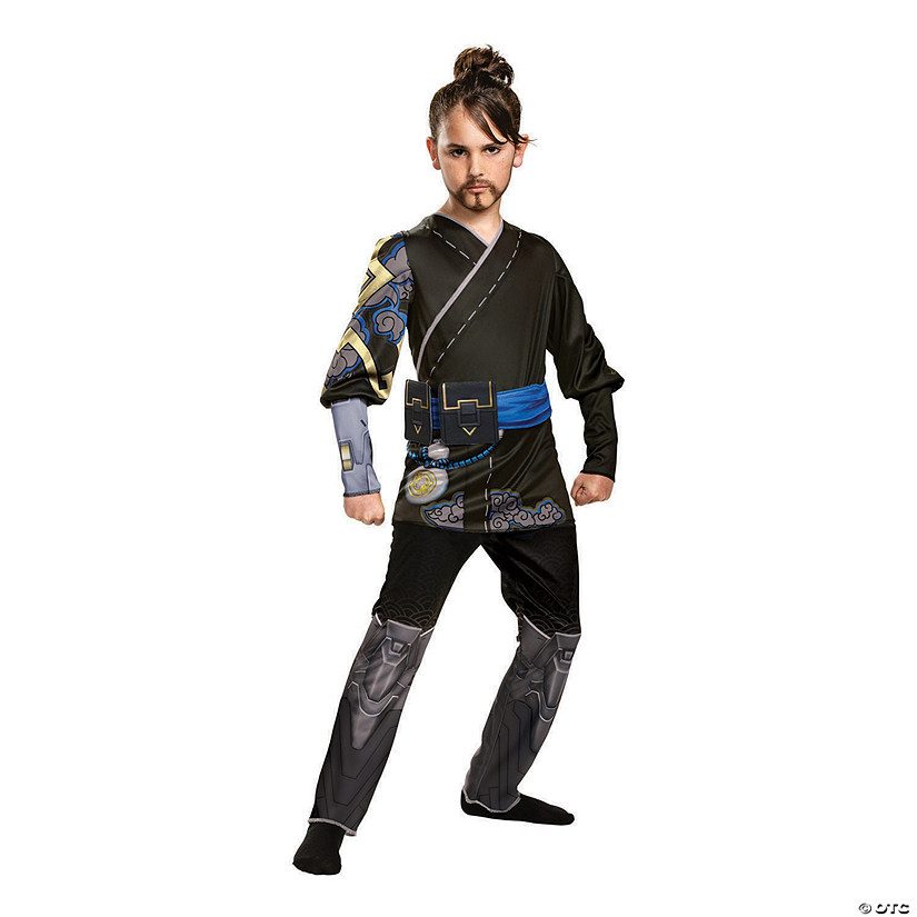 Boy's Deluxe Overwatch Hanzo Costume - Medium Image