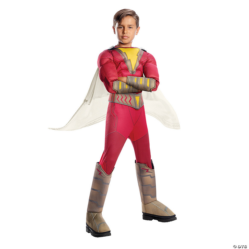 Boy's Deluxe Shazam Costume Image