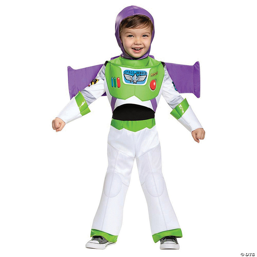 Boy's Deluxe Toy Story 4 Buzz Lightyear Costume Image