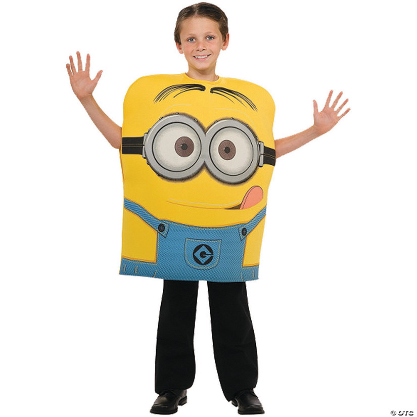 Boy's Despicable Me 2 Dave Tunic Costume - Small Image