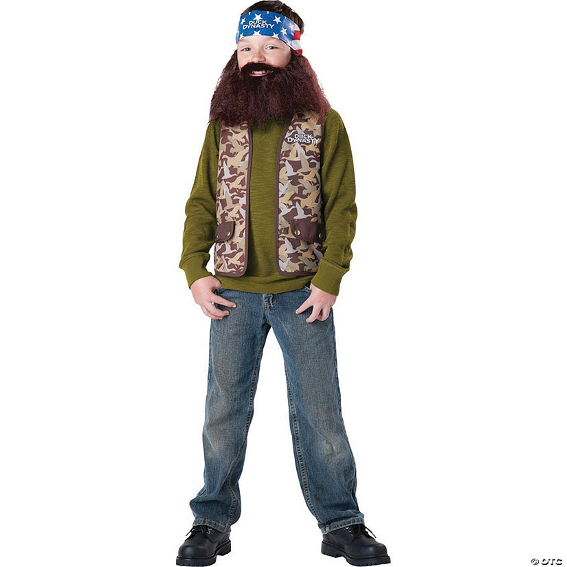 Boy's Duck Dynasty Willie Costume Image