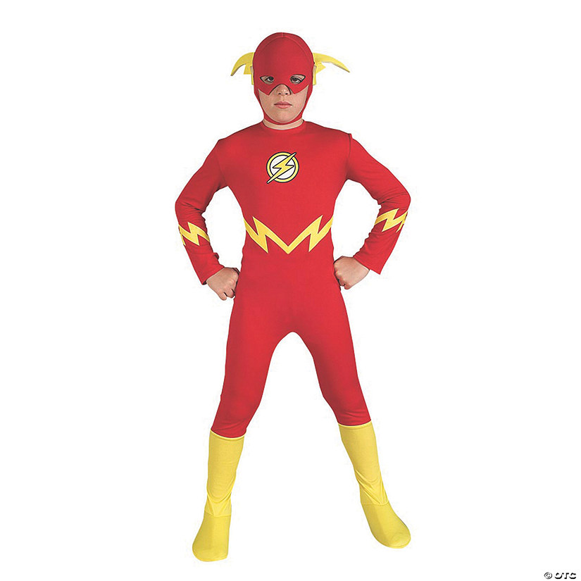 Boy's Flash Costume - Large Image
