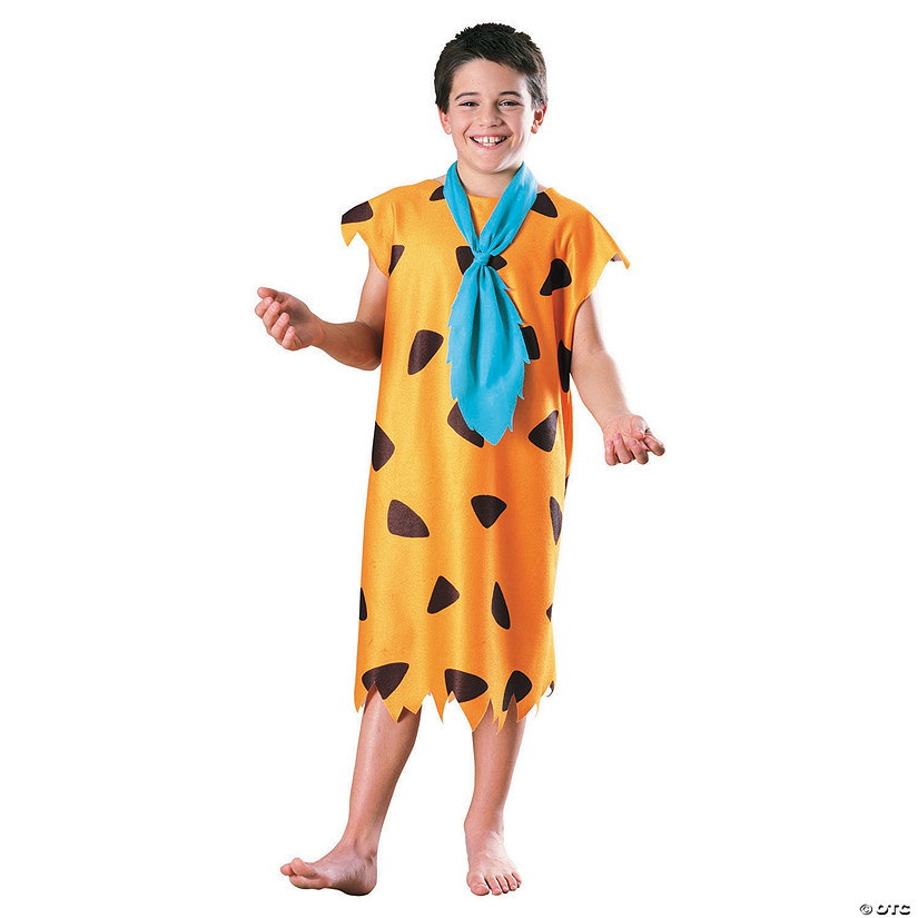 Boy's Fred Flintstone Costume - Large Image