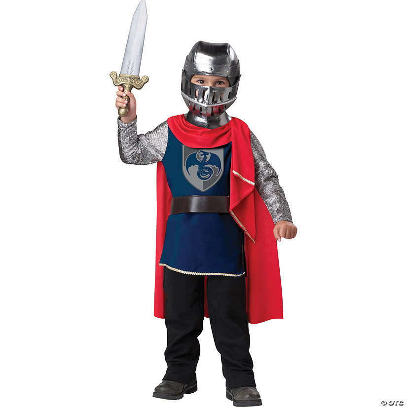 Boy's Gallant Knight Costume Image