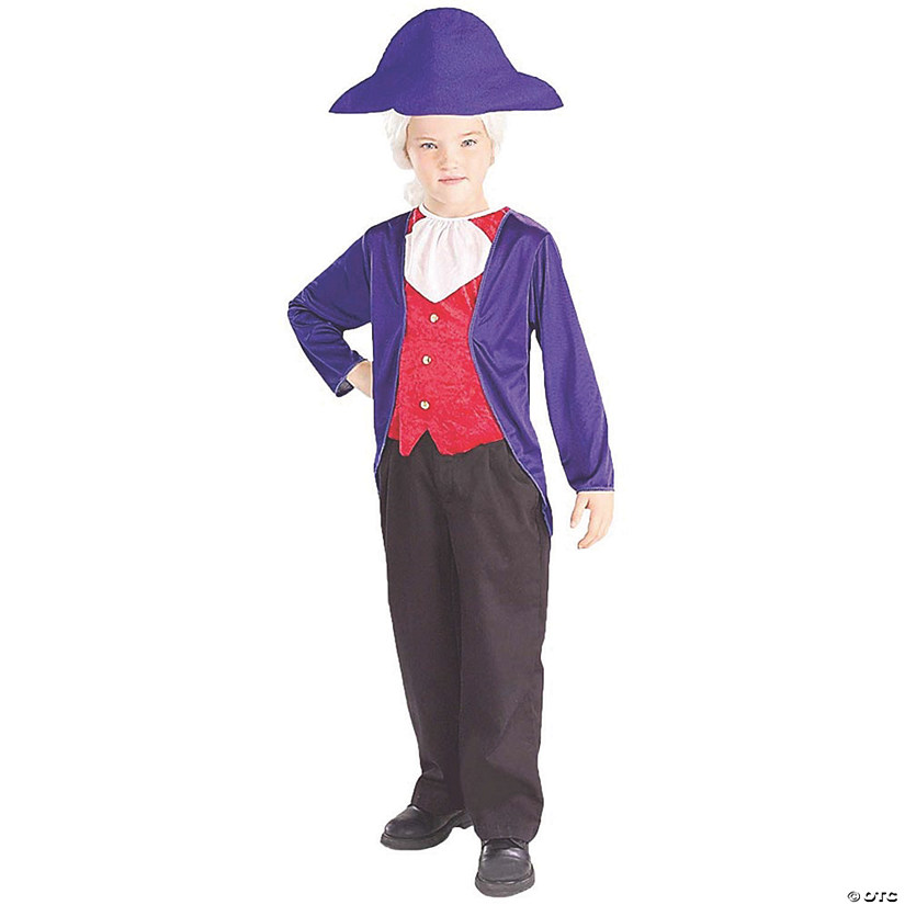 Boy's George Washington Costume - Large Image