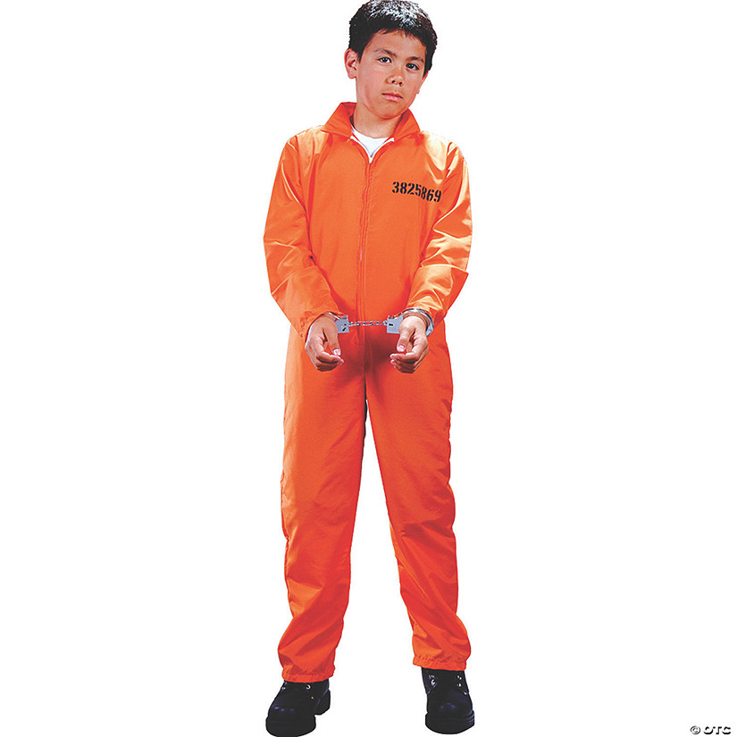 Boy's Got Busted Costume - Large Image