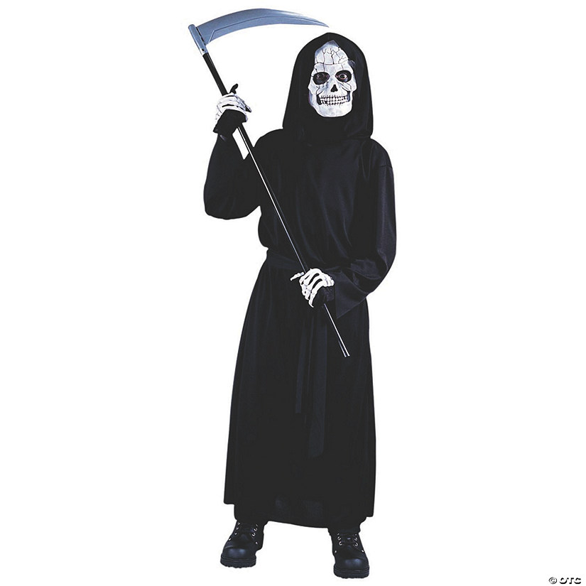 Boy's Grave Reaper Costume Image