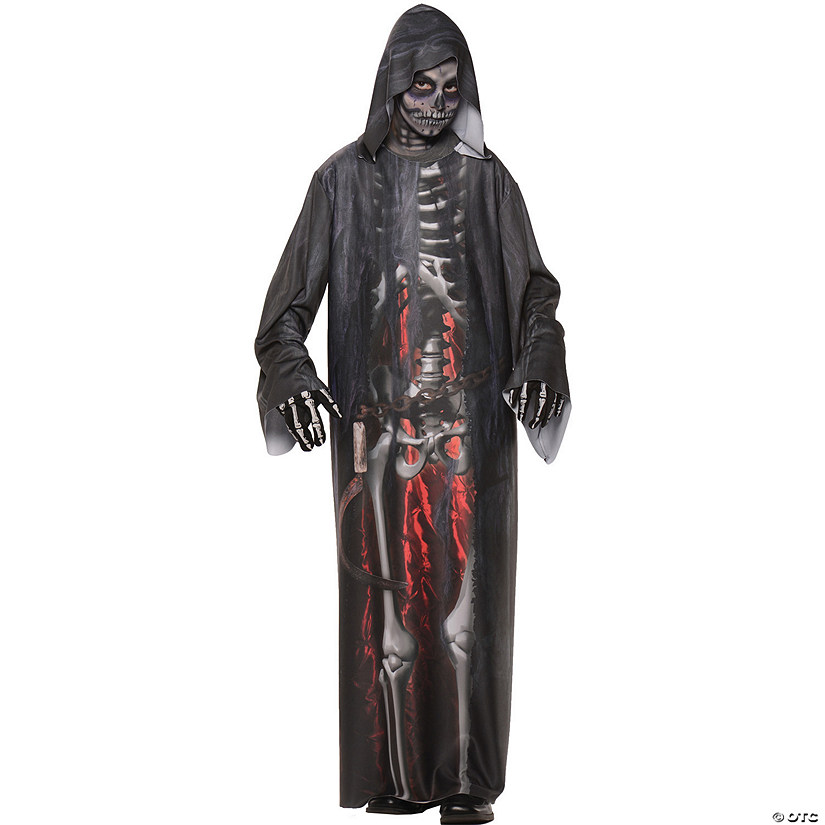 Boy's Grim Reaper Robe Costume Image